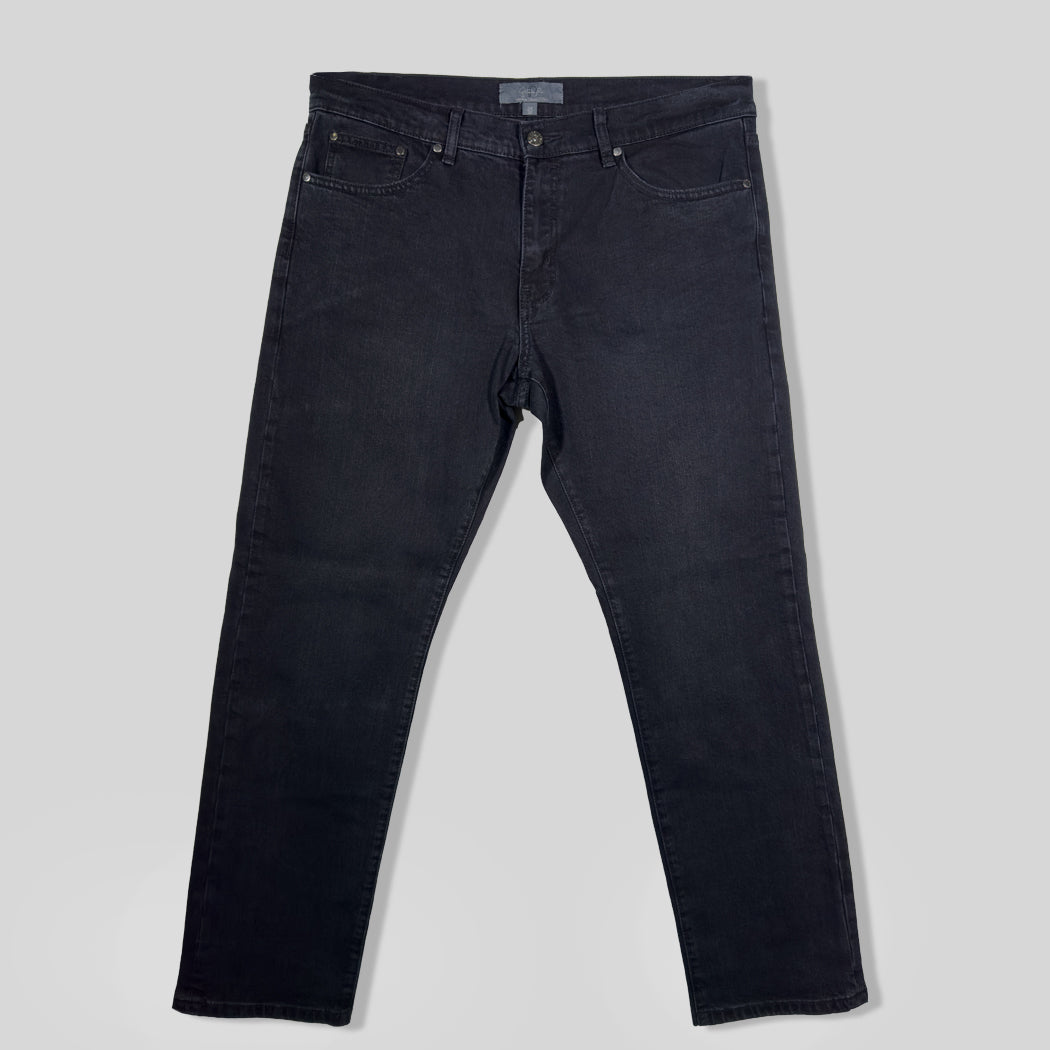 Modern Fit Stretch Black Jean (FPJD65D)