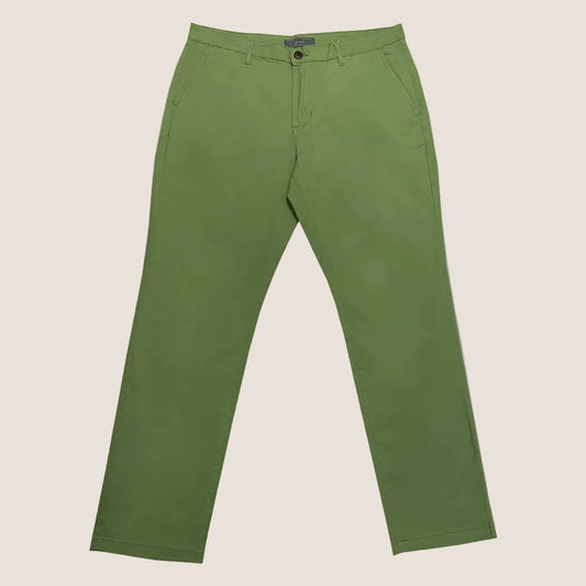 Slim-Fit Stretch Pants Green Leaf (CHP-FP04)