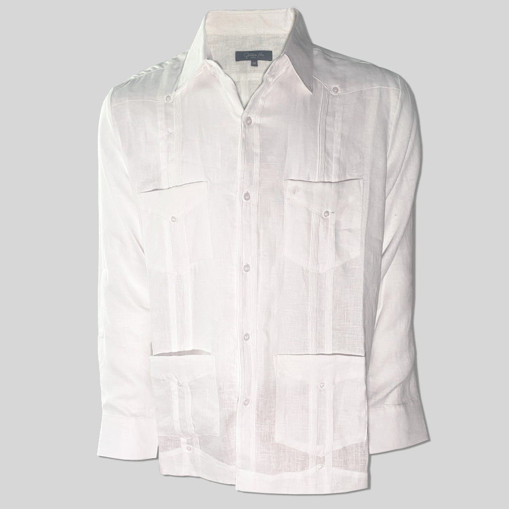 Long Sleeve Guayabera