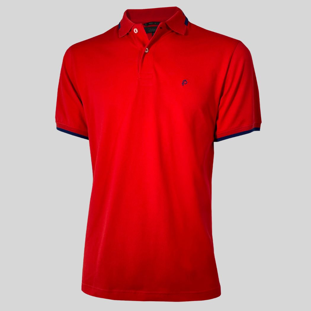 FP True Red Fancy Polo (SPD53-04B)
