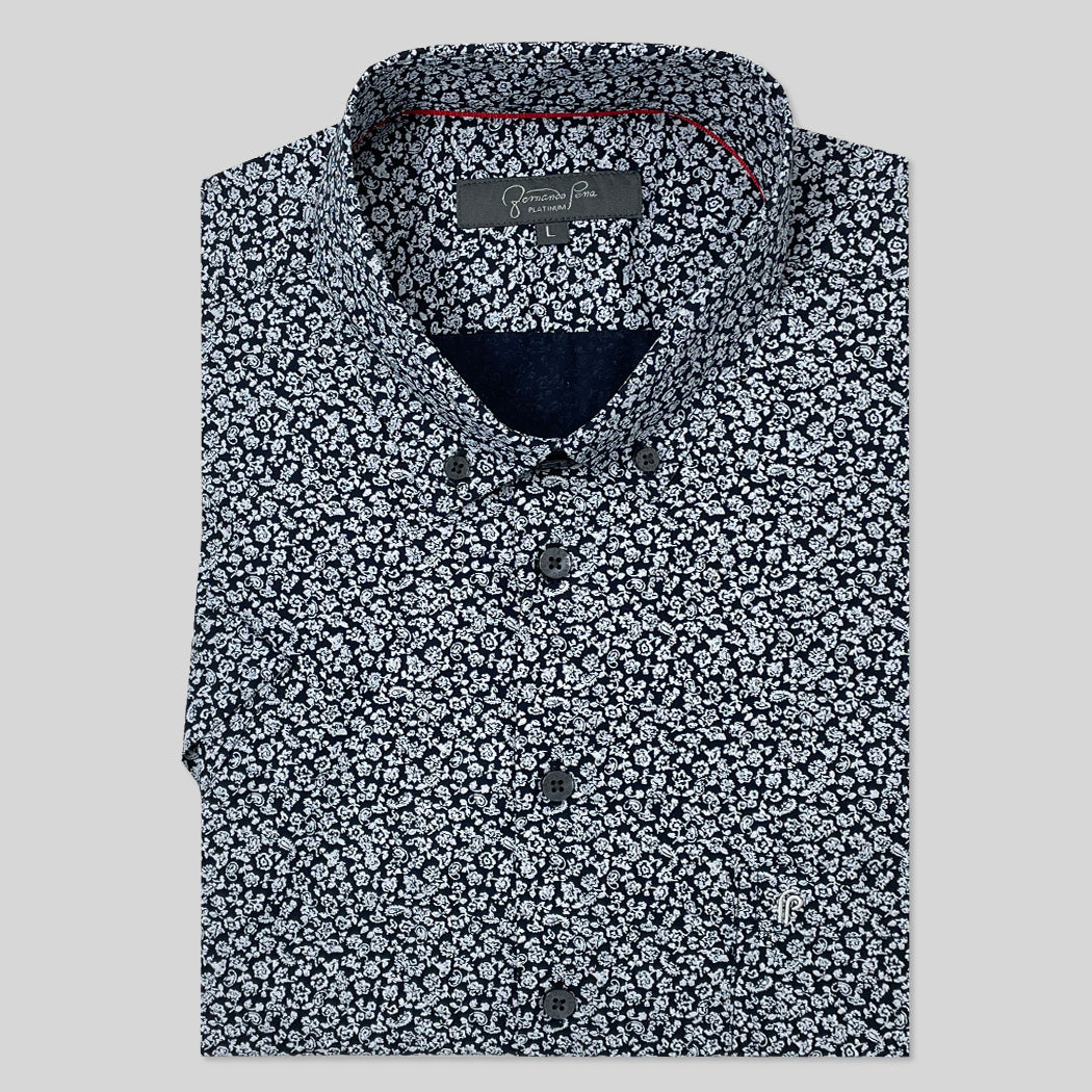 FP Platinum Noir Petal Storm Plus Size Shirt (M263-27)