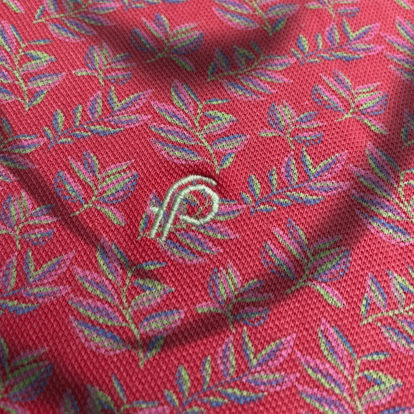 NEW-Platinum Printed Polo (SPD57-01B)