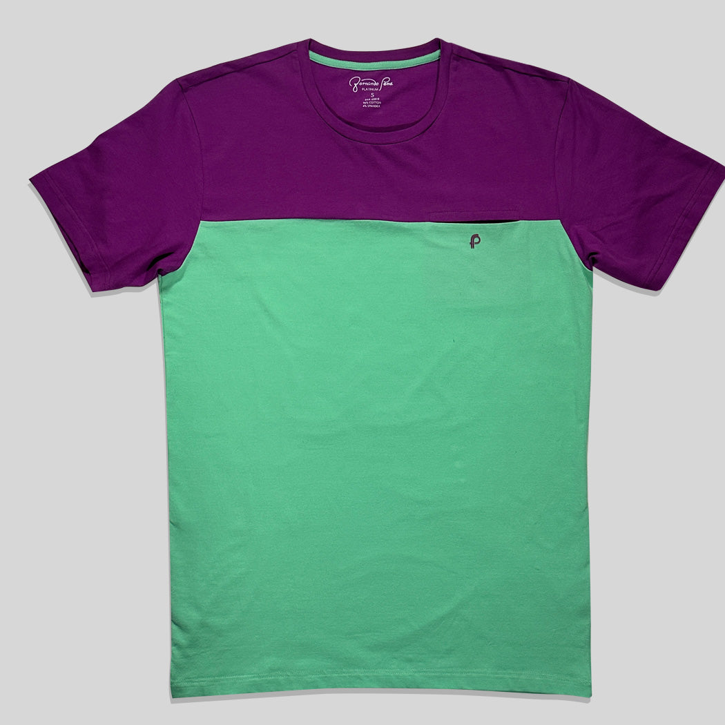 Fernando Pena Retro Pop – Colorblock Tee (FJT21-14B)