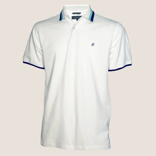 Fancy Polo White Mint (SPD53-07B)