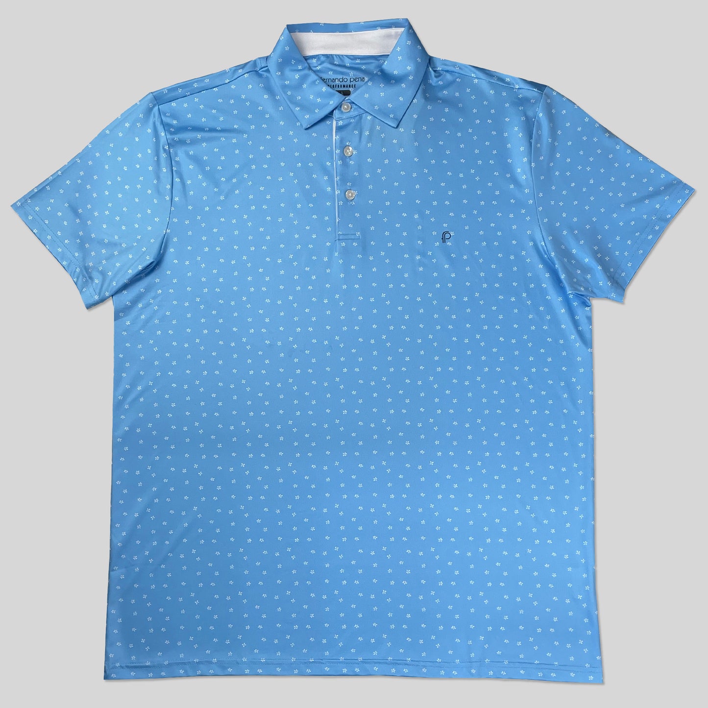 FP Lt. Micro Palm Performance Polo (Lt. Blue FPPF-03A / Lt. Grey FPPF-03B)