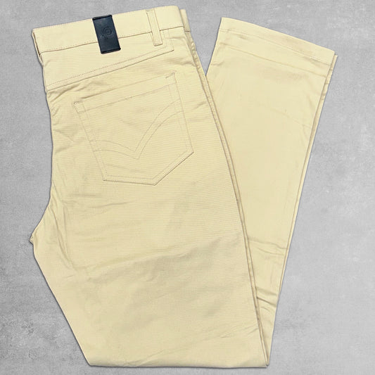 5 Pocket Pale Khaki Pants-FPTL-34