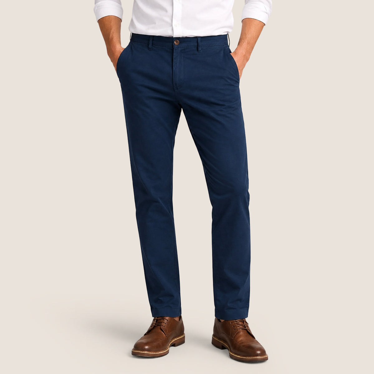 Slim-Fit Stretch Pants Blue Fusion (CH-FP04)
