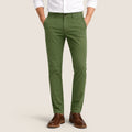 Slim-Fit Stretch Pants Green Leaf (CHP-FP04)