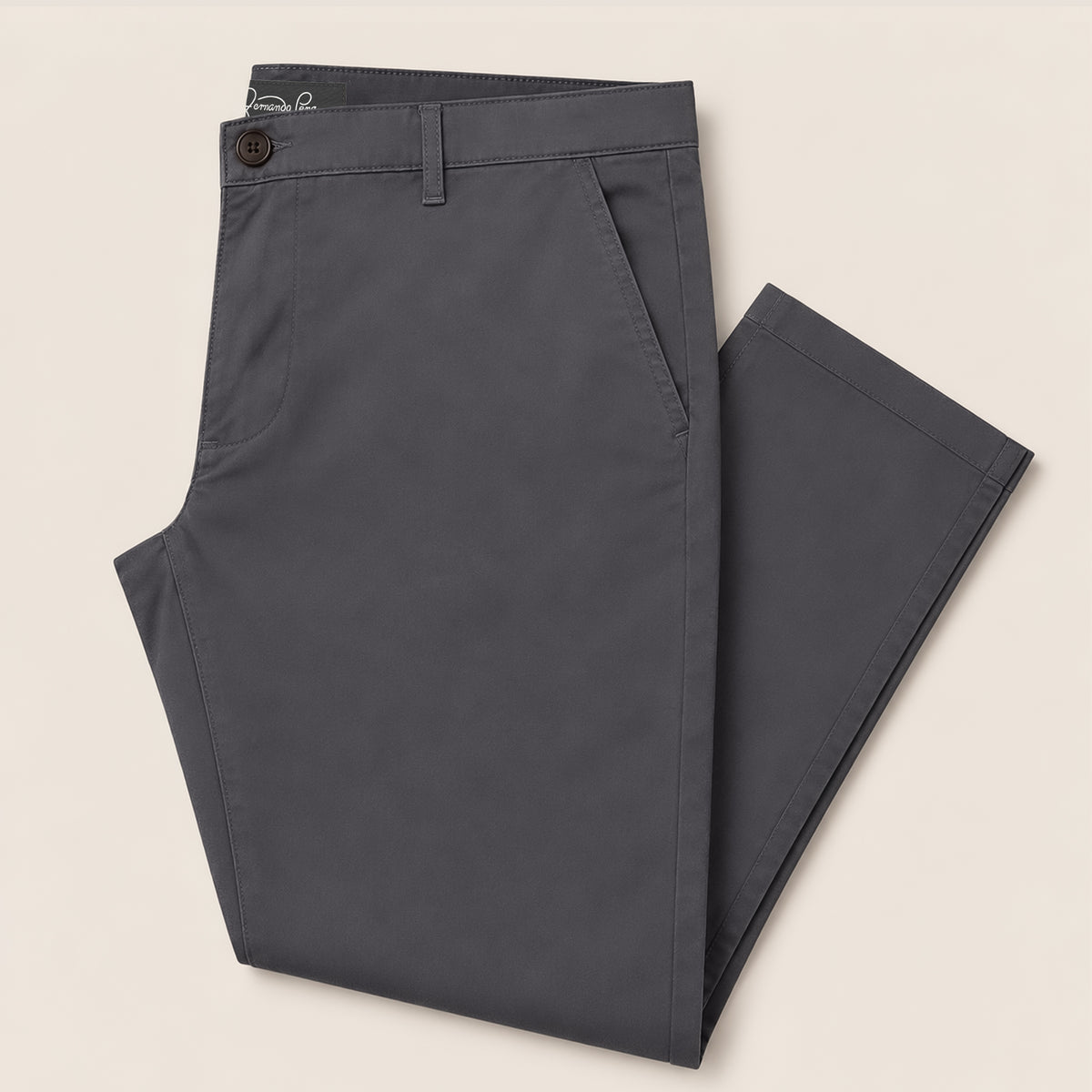 Slim-Fit Stretch Pants Stone Grey (CHP-FP04 )