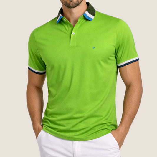 Fancy Polo Electric Lime (SPD53-10A)