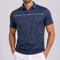 Fernado Pena Modern Contrast Stripe High Performance Polo (FPPF-07B)
