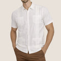 Short Sleeve Guayabera (GLQ23-18B FP-P)