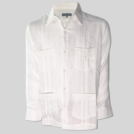 Long Sleeve Guayabera
