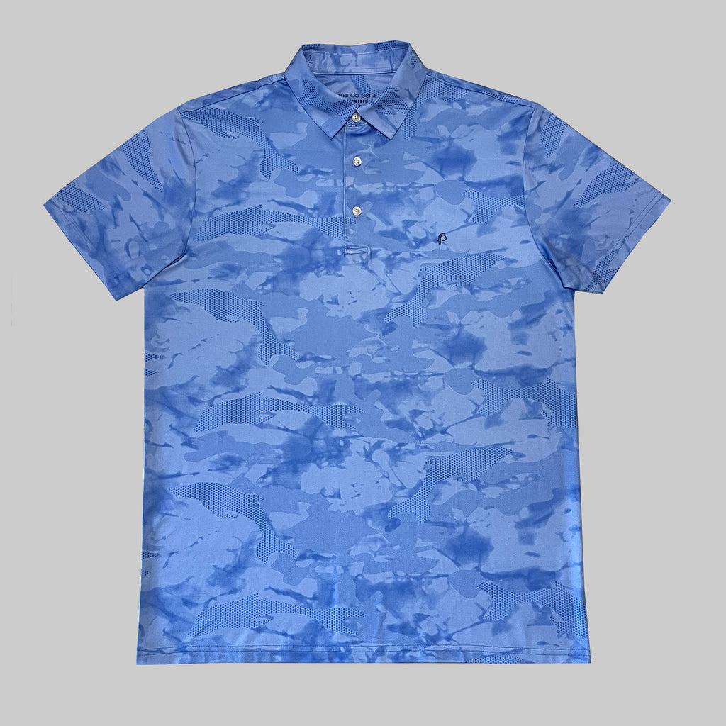 Fernando Pena Performance Polo Camouflage Print (ZS24-255A)