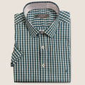 Green/White Squared Print (M237-24)