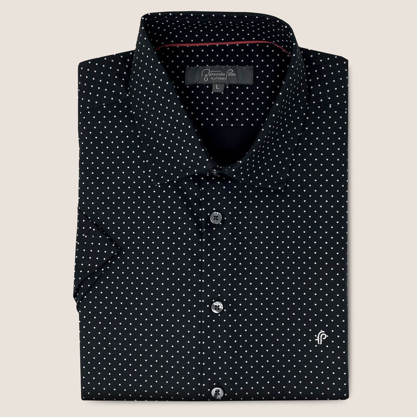 Black/ White Dots Print (M263-23)