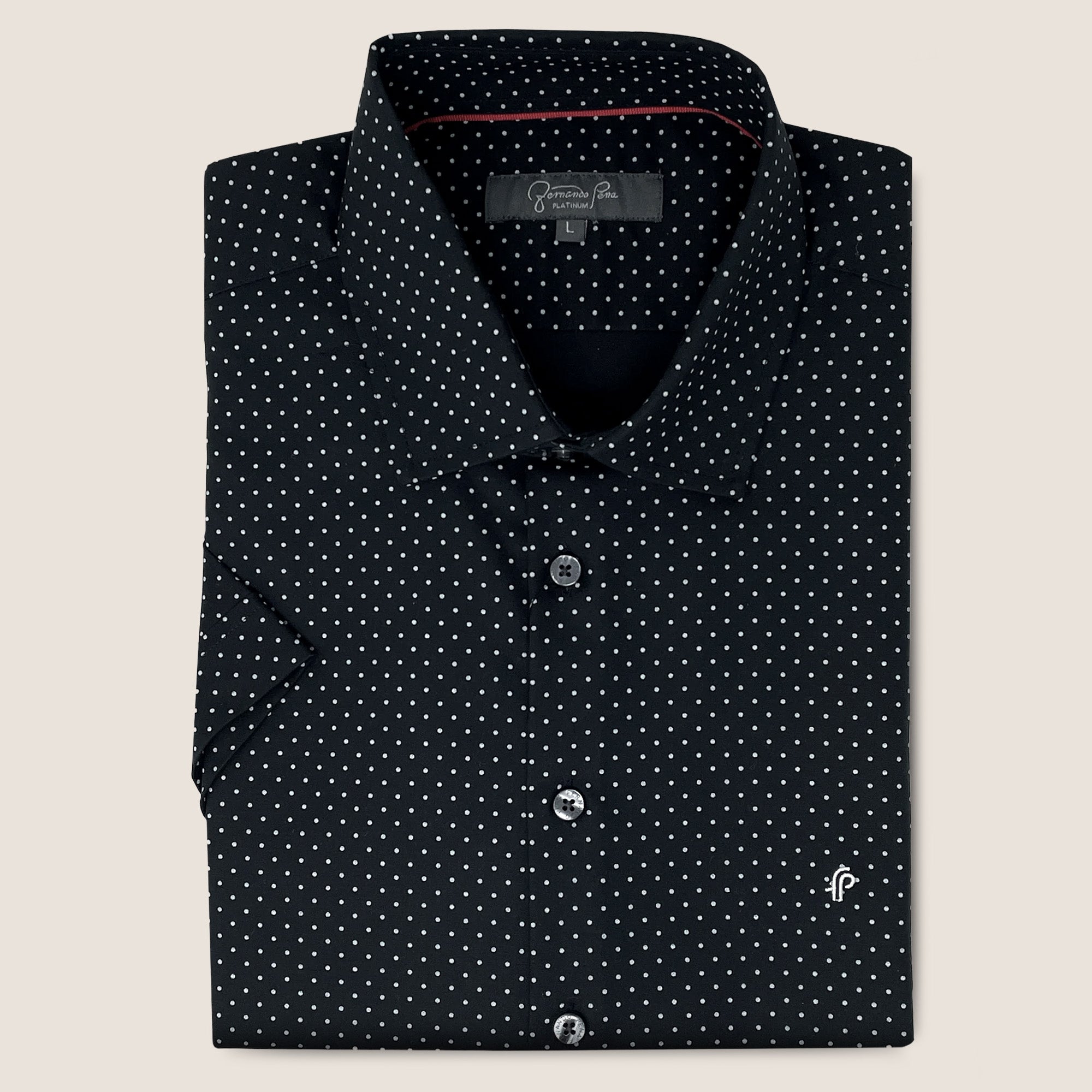 Black/ White Dots Print (M263-23)