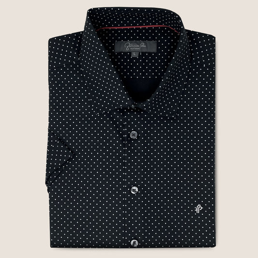 Black/ White Dots Print (M263-23)