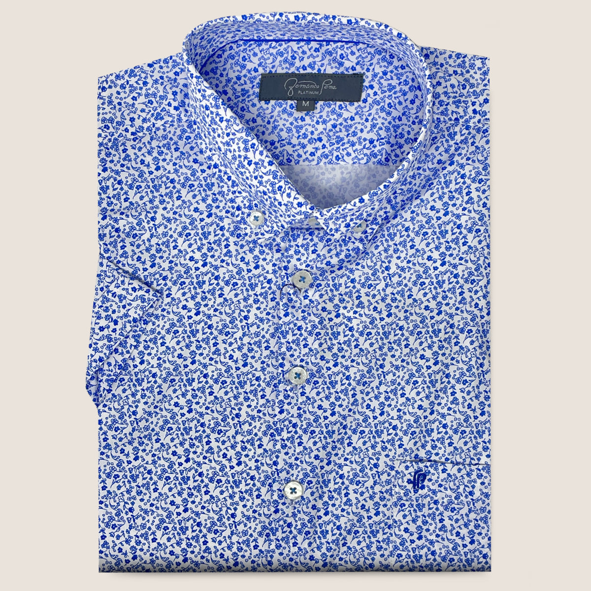 Platinum Azure Petal Plus Size (M263-29)