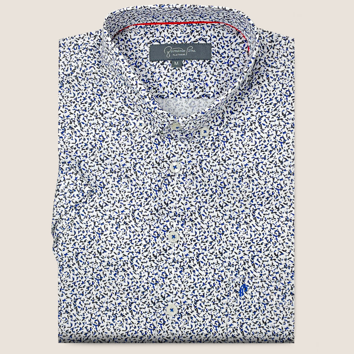 White/Black Micro Abstract Print (M263-30)
