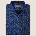 Black/ Royal Floral Print (M263-32)