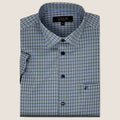 Blue/Black Square Print (MC3)