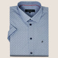 Light Blue Geometric Print (MC4)
