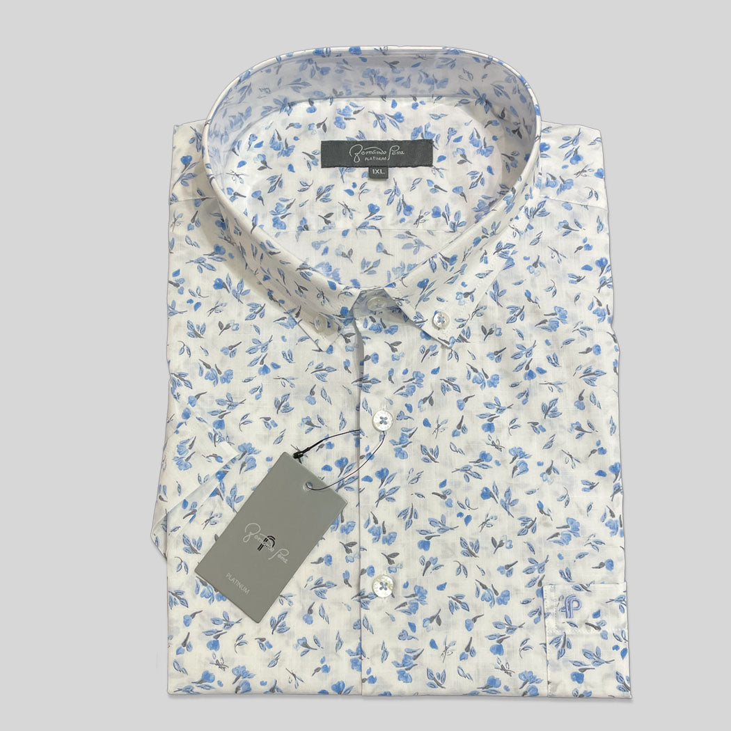 Blue Flowers Shirt