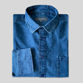 Blue Jean Long Sleeve Shirt (DEN-01B)