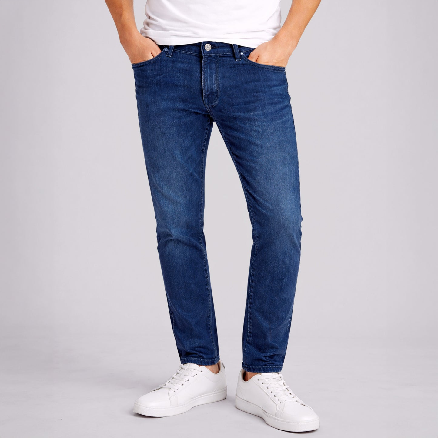 Modern Fit Stretch MD Blue Jean