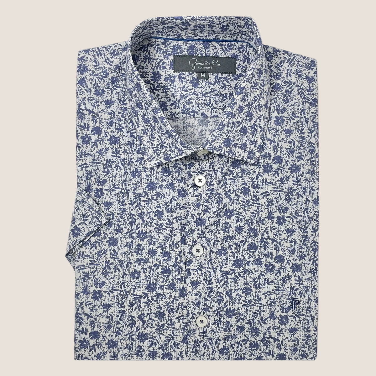 Platinum Leaf Plus Size Shirt (M263-22)