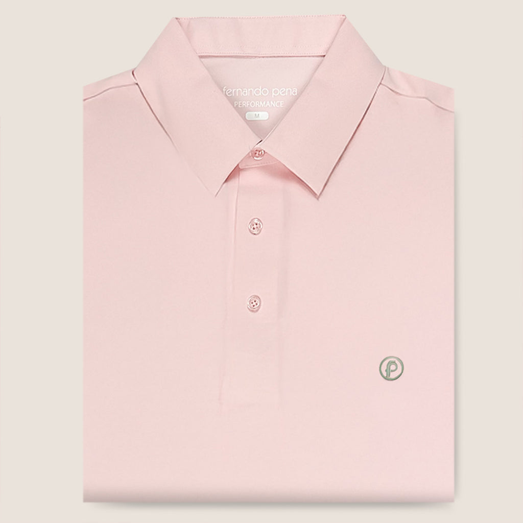 Fernando Pena Performance Polo-Blush Pink (SPP1-FP3)