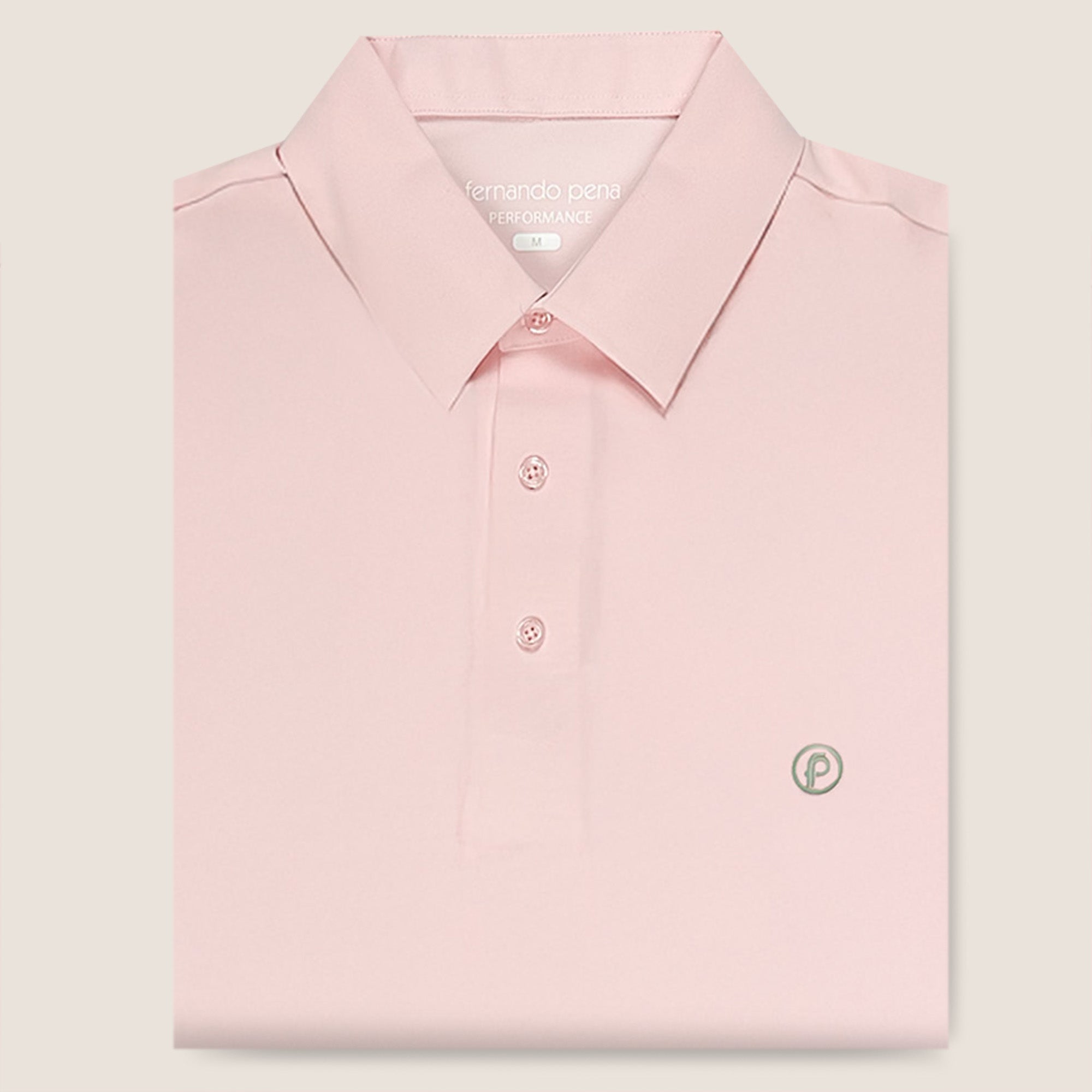 Fernando Pena Performance Polo-Blush Pink (SPP1-FP3)