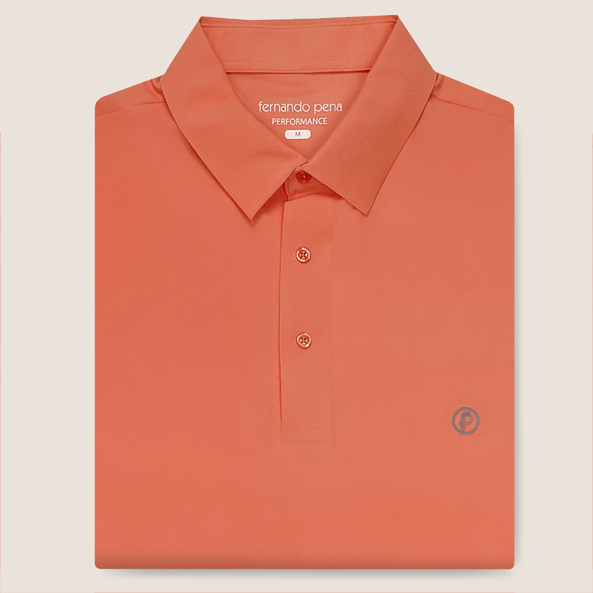 Fernando Pena Performance Polo-Orange Dessert (SPP1-FP6)