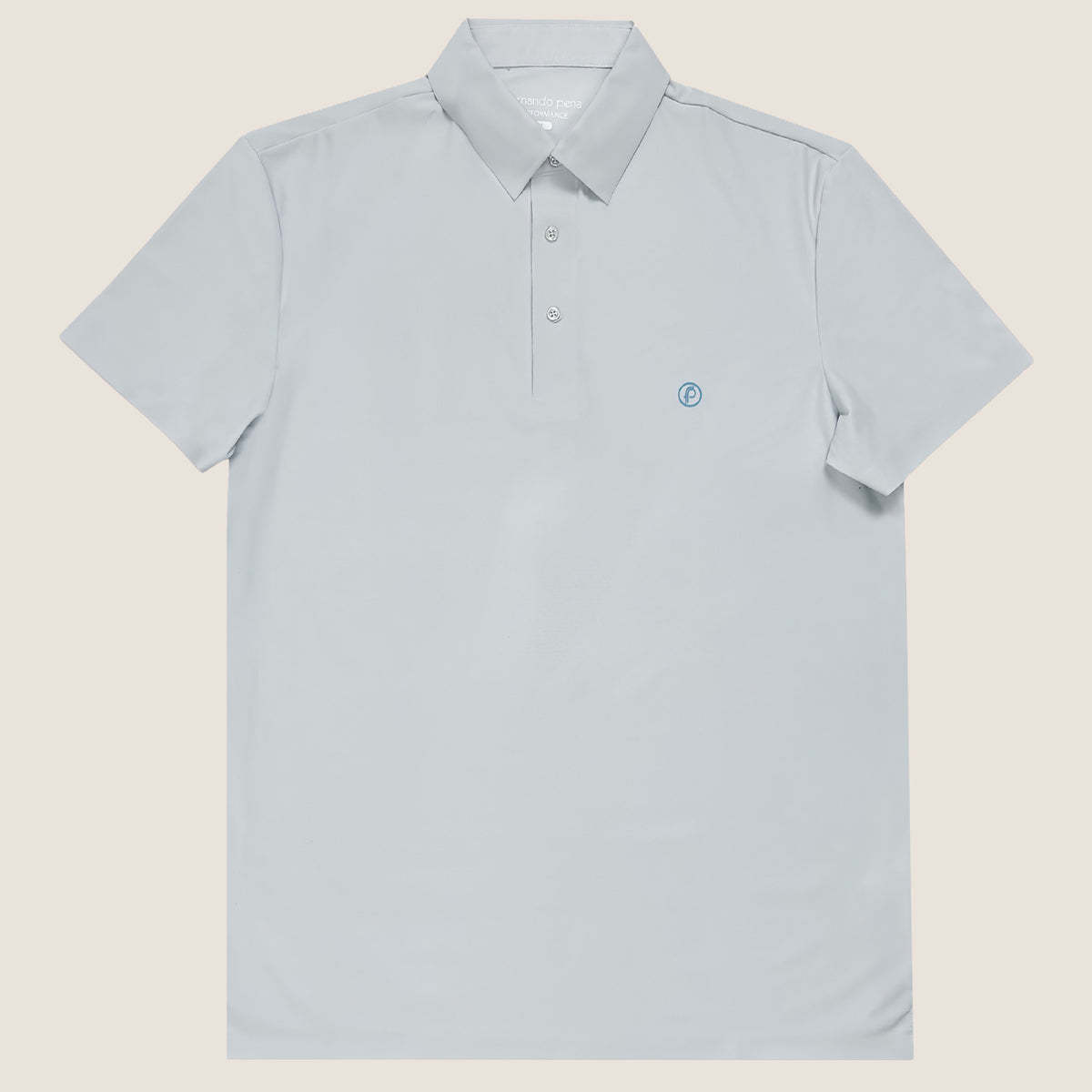 Fernando Pena Performance Polo-LT. Grey (SPP1-FP9)