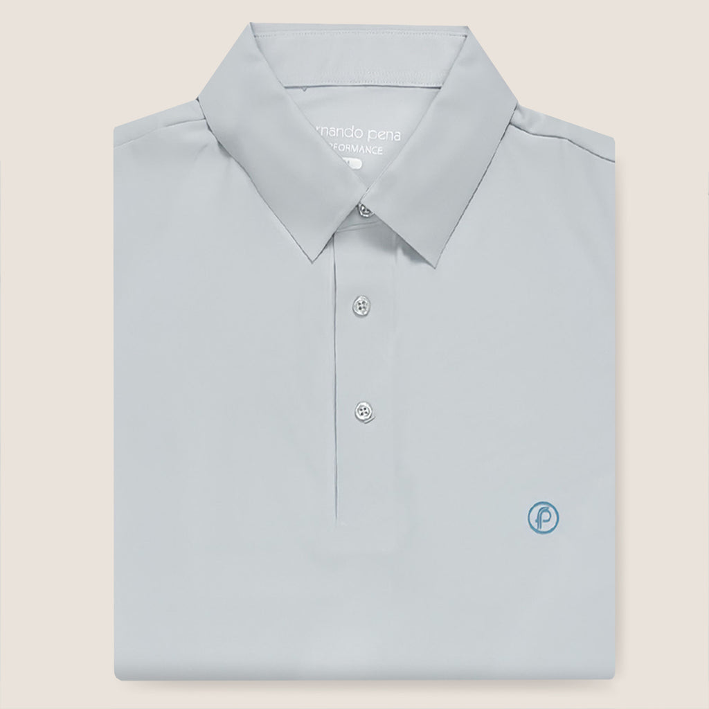 Fernando Pena Performance Polo-LT. Grey (SPP1-FP9)