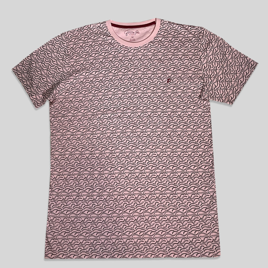 Fernando Pena Orchid Pink / Black T-Shirt (FJT20-11A)