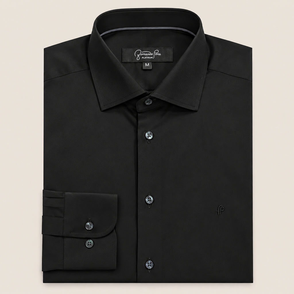 Fernando Pena Long Sleeve Shirt (VD25-145-BLACK)