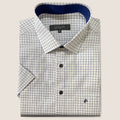 Navy/White Square Print (VF37-06)