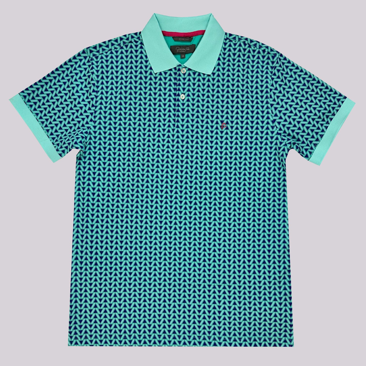NEW-Primiun Printed Polo (SPD57-02A)