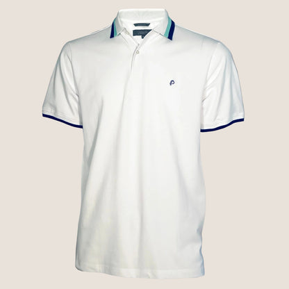 Fancy Polo White Mint (SPD53-07B)