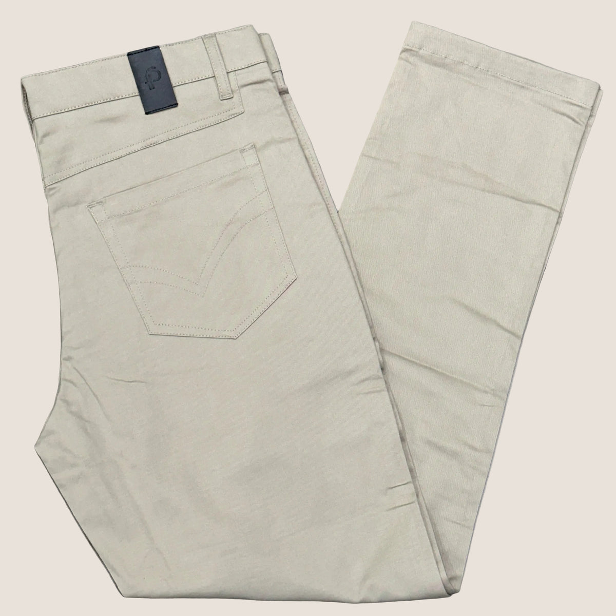 5 Pocket Beige Pants (FPTL-35)