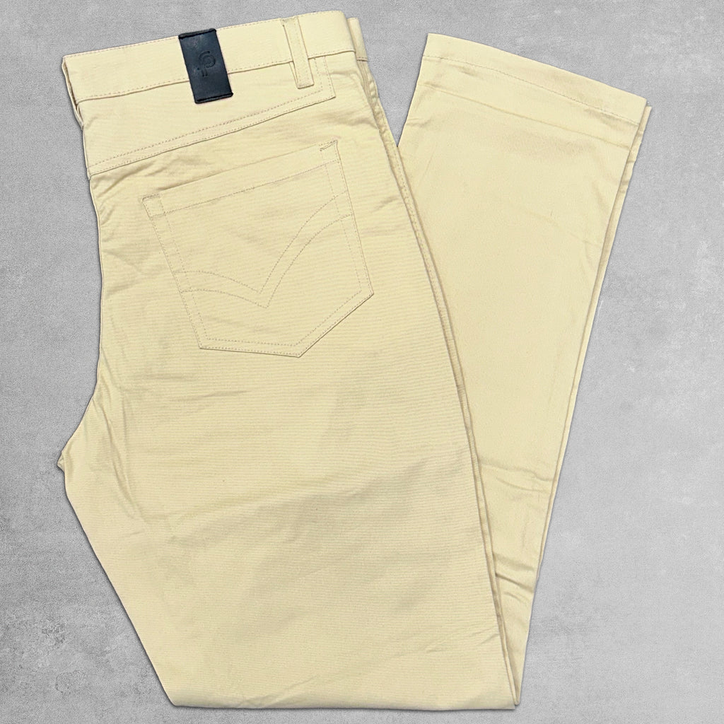 5 Pocket Pale Khaki Pants